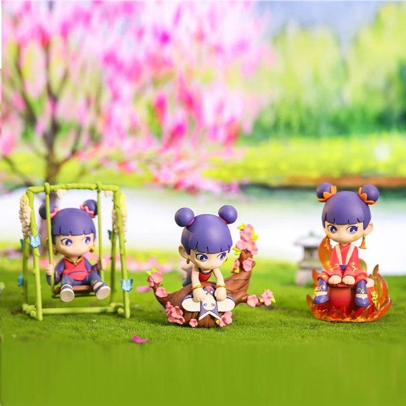 POP MART FENZ Seasonal Flowers Series Blind Box Collectible Doll Cute Kawaii Birthday Gift Kids Toy story toys figures