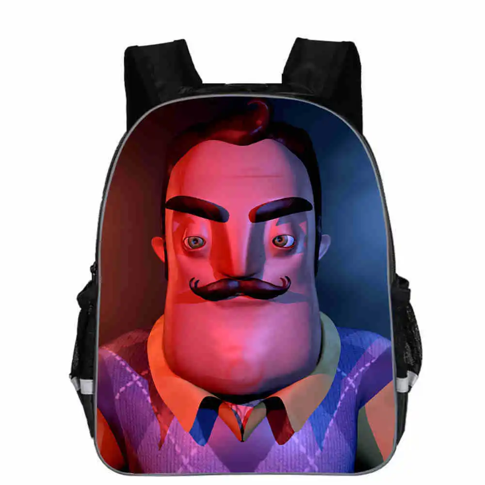 Школьные ранцы Hello Neighbor популярные милые школьные с принтом для игр повседневные