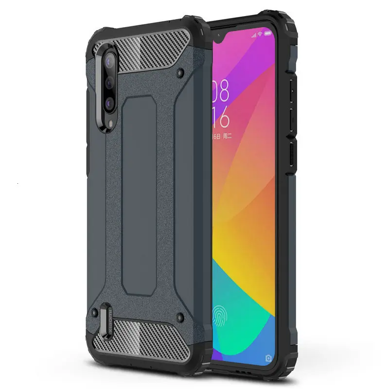 1000 шт Бронированный чехол s для Xiaomi mi A3 Lite A2 A1 F1 Play Max 2 mi x 2 S 3 Note 2 противоударный чехол-гибрид для телефона двухслойный чехол
