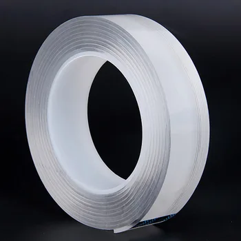 

Adhesive Tape Double Side Tape For Walls Heavy Duty Traceless Removable Washable Gel Grip Transparent Clear Tape