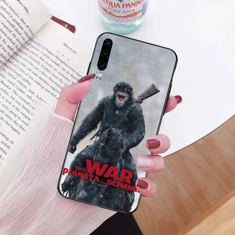 Мягкий черный чехол для телефона HPCHCJHM Война за планету обезьяны Huawei P30 P20 lite Mate 20 Pro
