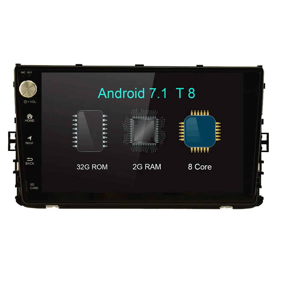 Автомобильный dvd-плеер Android Parktronic дисплей Авторадио Bluetooth gps-навигатор для грузовика DAB автомобильный Радио 1 Din аудио для Passat C MP3