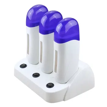 

3PCS/SET Depilatory Wax Heater Roller Warmer Men Women Body Hair Removal Waxing Heater Depilatory Wax Body Care Tool
