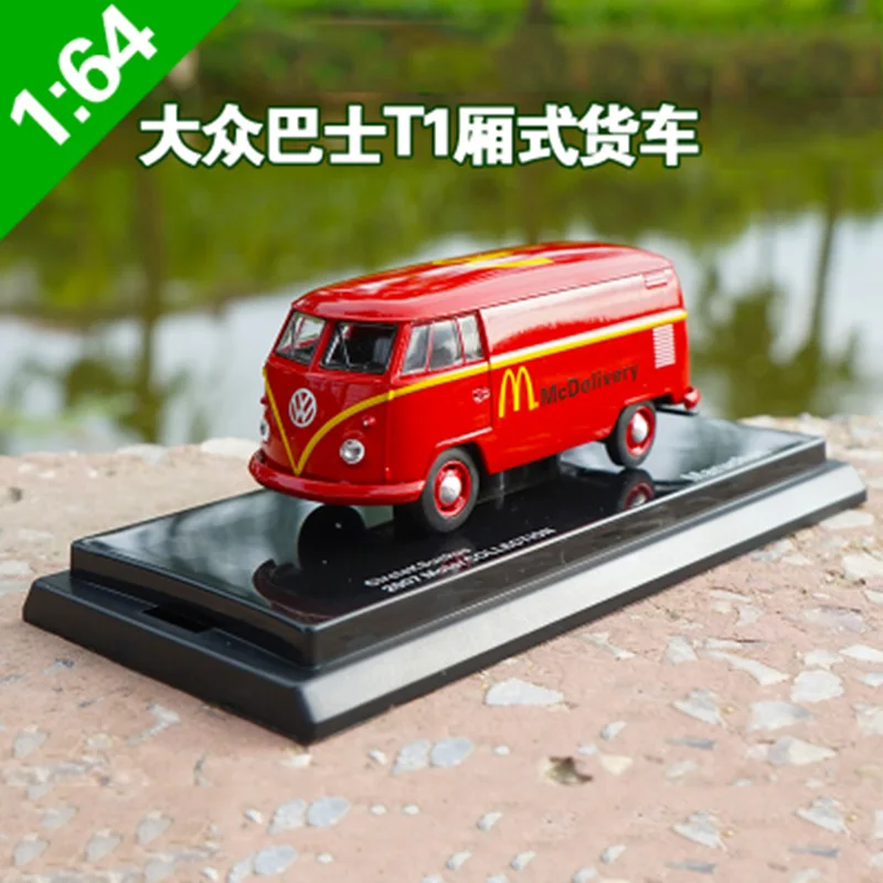 1: 64 масштаб сплав литой автобус микроавтобуса текстурированный Металлический Игрушечный Автомобиль коллекция подарок детский сувенир искусство домашний дисплей шоу - Цвет: A