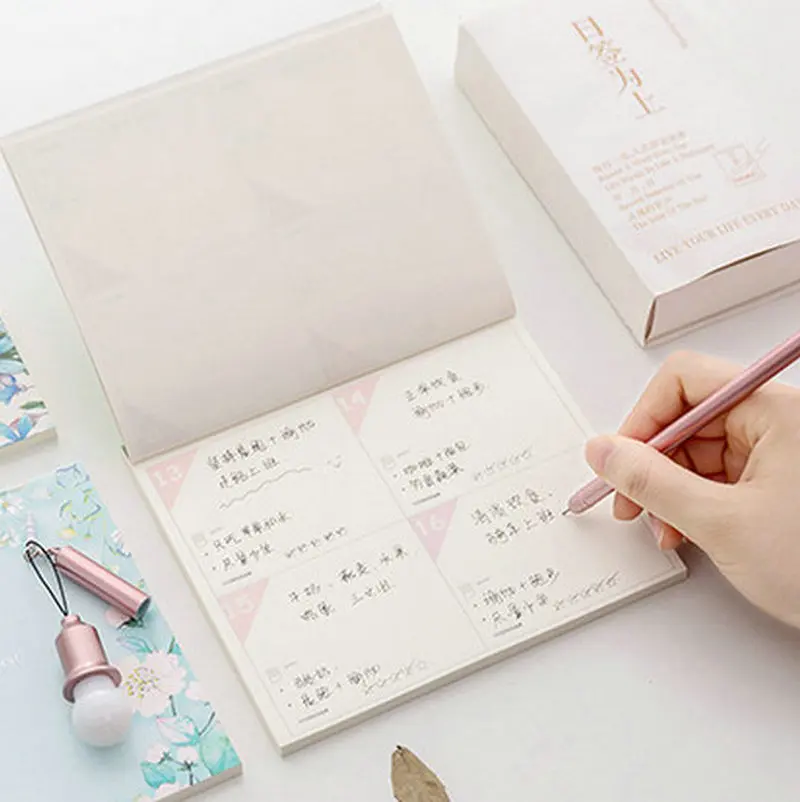 

100 days schedule plan thickened notebook daily time management record trip one day daily plan cloth face notebook