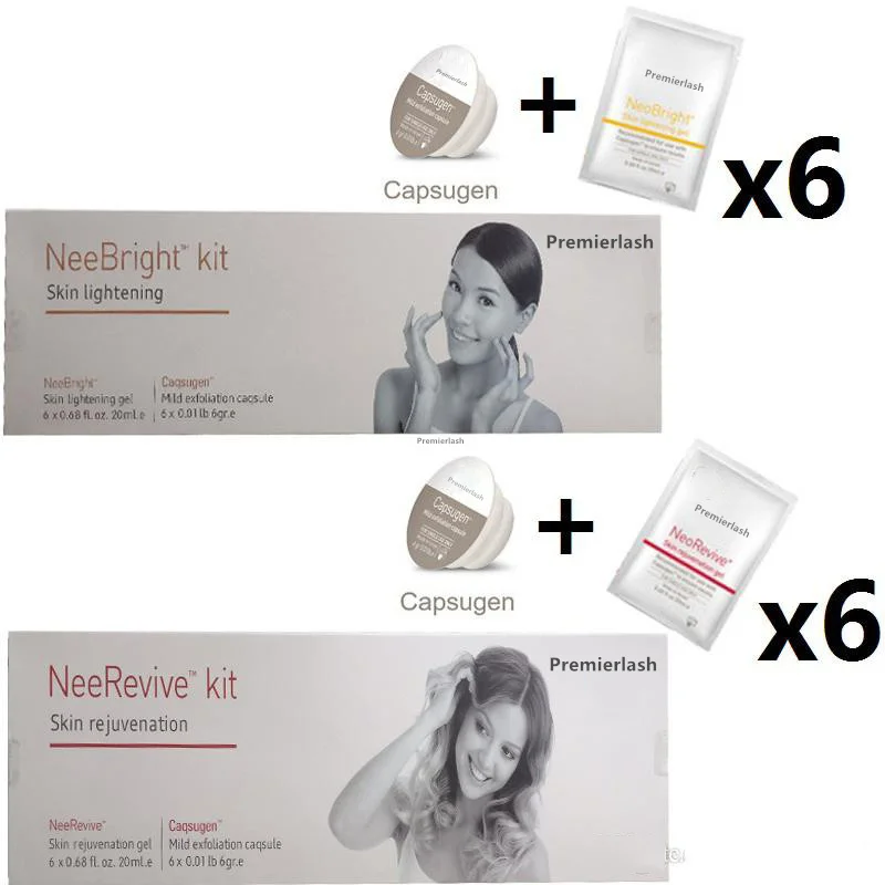 

Hot sale Neo Revive Kit & Neo Bright Kit Gel Skin Lightening and Skin Rejuvenation Face Oxygen Machine Use Acne Treatment Kit