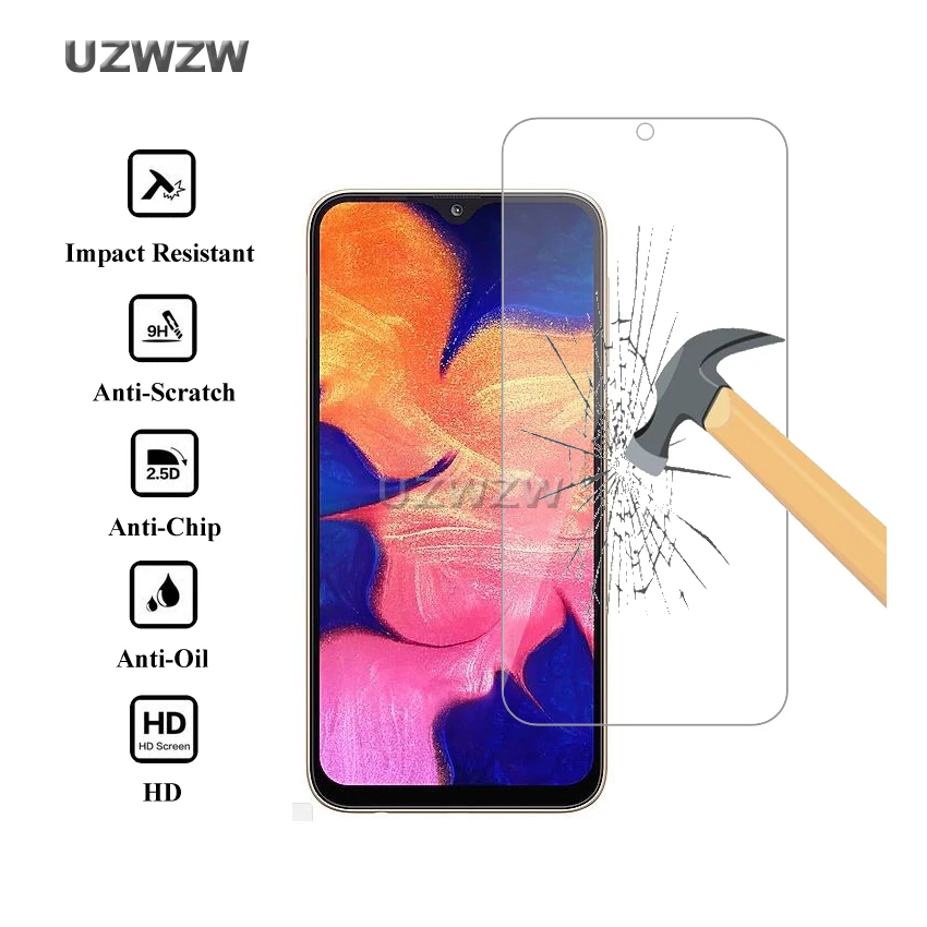 2.5D HD закаленное стекло для samsung Galaxy A10 экран защитное стекло защитная пленка для samsung Galaxy A10