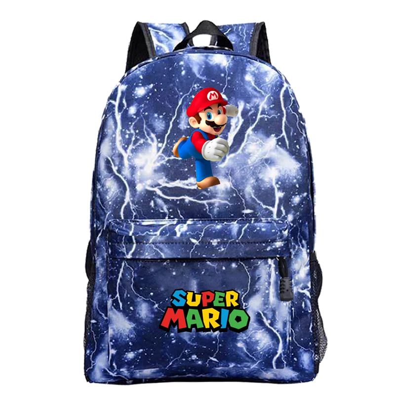Школьные сумки для девочек-подростков, повседневный супер-рюкзак Марио, Женский Мужской рюкзак для ноутбука, рюкзак с принтом Марио Йоши для путешествий