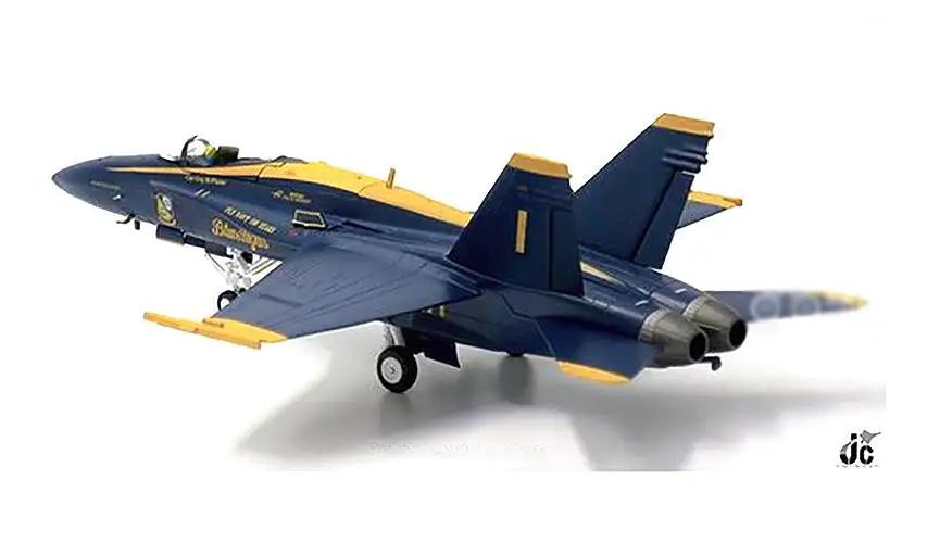 JC Крылья США F 18 темно синий Шмель Ангел 1/72 литая модель самолета| |
