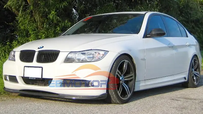 HAM style front lip spoiler for BMW E90 325 328 3-Series 4door Sedan 2005-2008 Pre-LCI model