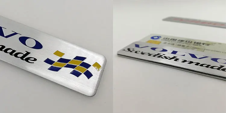 Volvo Bumper sticker s Cool металлическая клейкая этикетка бампер наклейка Модифицированная наклейка s Sweden VOLVO автомобильный хвост бирка автомобильный стикер s