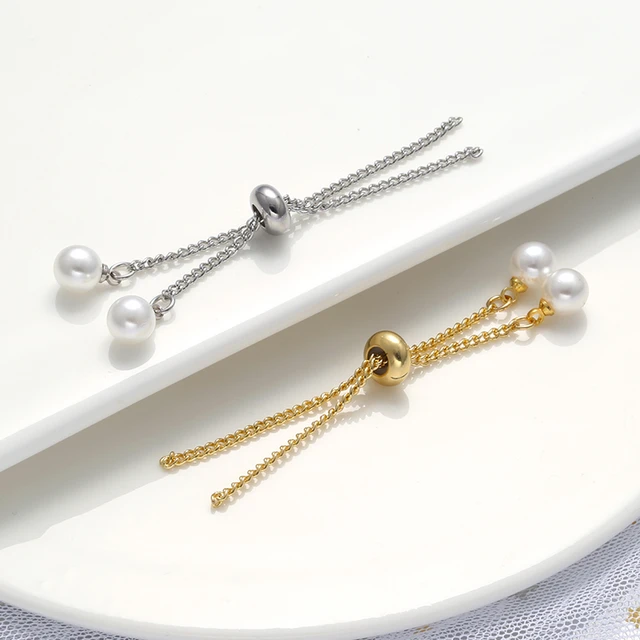 Jewelry Making Findings Accessories  Chain Extensions Necklaces - Gold  Color Chain - Aliexpress