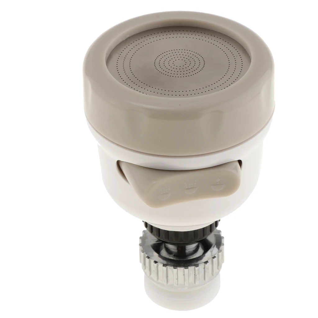 Adjustable Water Saving Aerator Head Rotate Faucet Nozzle Filter Adapter Water Saving Bubbler Connector Diffuser Sprayer