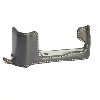 

Pu Leather Camera Bag Case Cover For Fujifilm Xt-10 X-T20 Protection Durable Portable Half Case Bottom Case