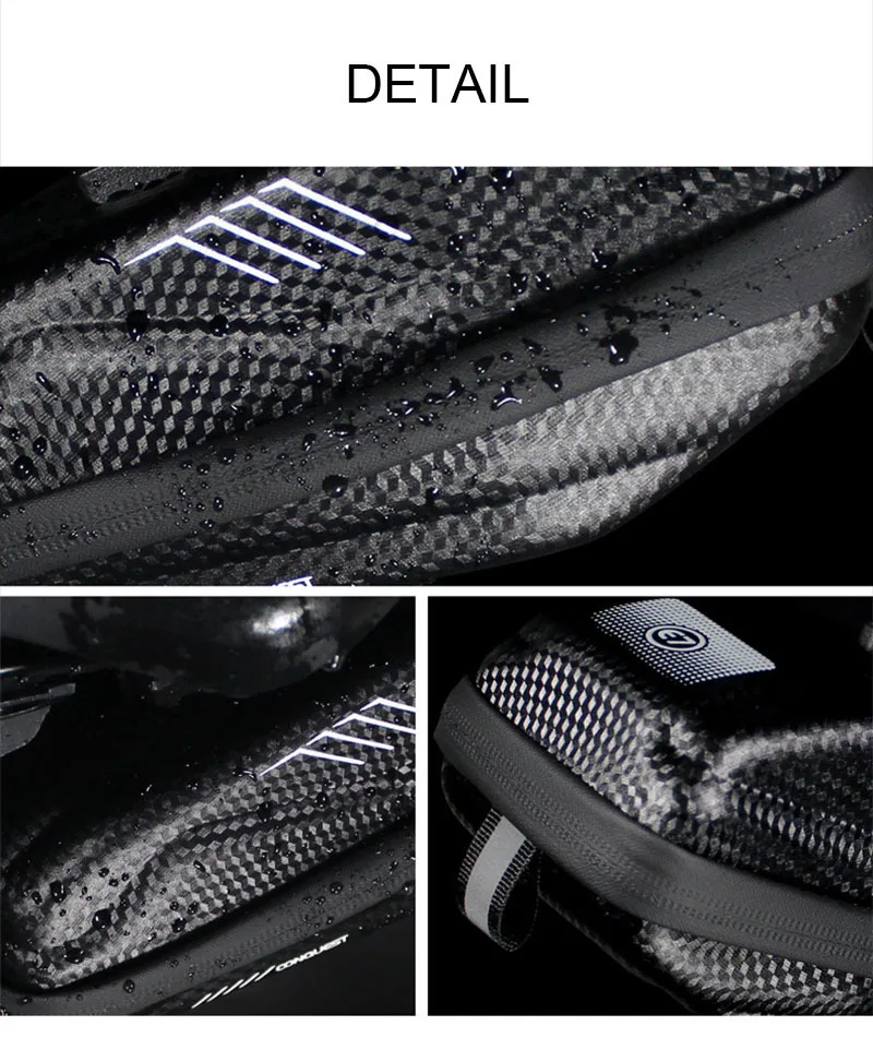Cheap WILD MAN Road Bicycle Handlebar Bag Rainproof Cycling Front Top Tube Bag MTB Repair Tool Bag Bike Saddle Bag Sacoche Velo 39