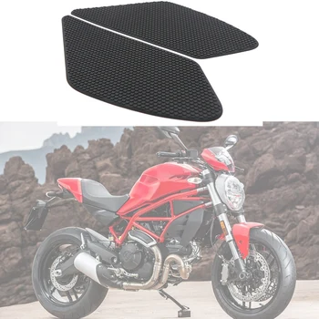 

Motorcycle Tank Traction Pad Anti Slip Sticker Protector for Ducati Monster 797 821 1200