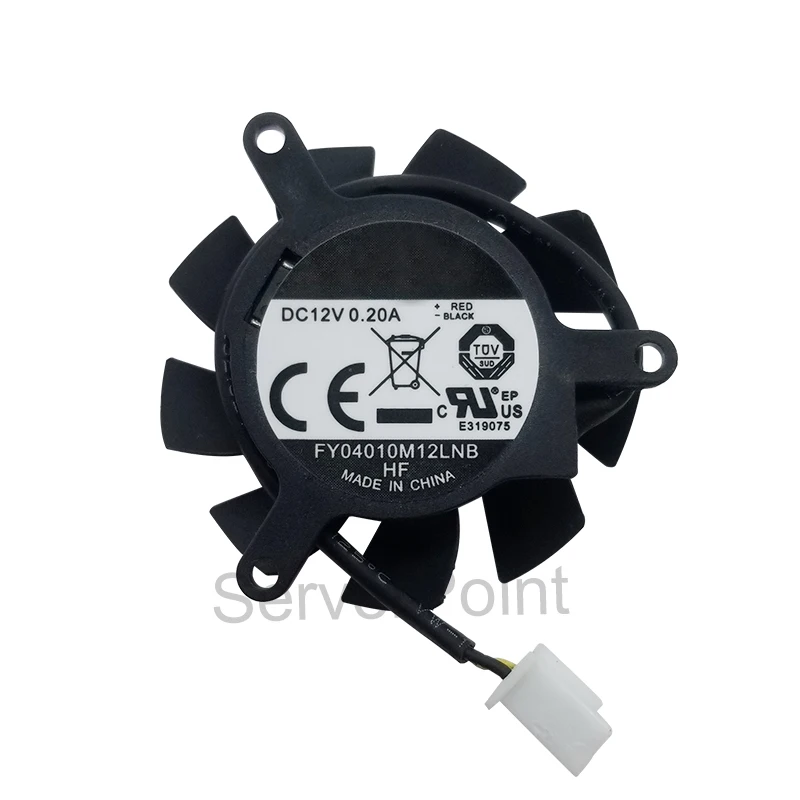 Оригинальный кулер для видеокарт FY04010M12LNB HP графических карт охлаждение GPU