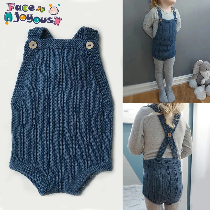 

Lovely Baby Boys Autumn Winter Romper Infant Girl Solid Rompers New Baby Lovely One-pieces Kids Boy Suspender Romper
