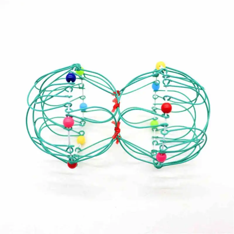 Creative Mandala Decompression Toy 5/3/2pcs Variety Flower Basket Mild Steel Hoop Children Toy Fun Stress Relief For Kids Adult