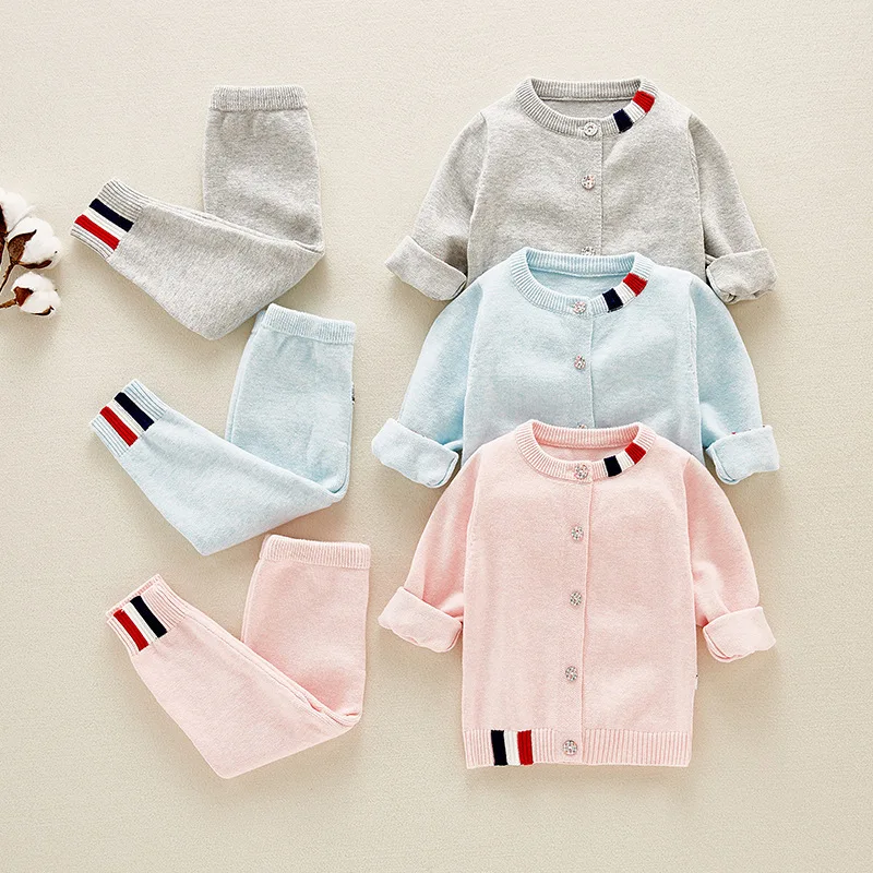 

Baby Sweater Set Spring Sweater Cute Cloth of Infant 1-3 Years Old Baby Cardigan Case