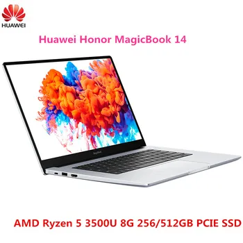 

Huawei Honor MagicBook 14 Laptop Notebook Computer 14 inch AMD Ryzen 5 3500U 8G 256/512GB PCIE SSD FHD IPS Laptops ultrabook