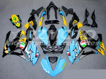 

New ABS Motorcycle Fairing kit for YAMAHA YZF-R3 14 15 16 YZF R3 R25 2014 2015 2016 Full Fairings set custom sky blue shark