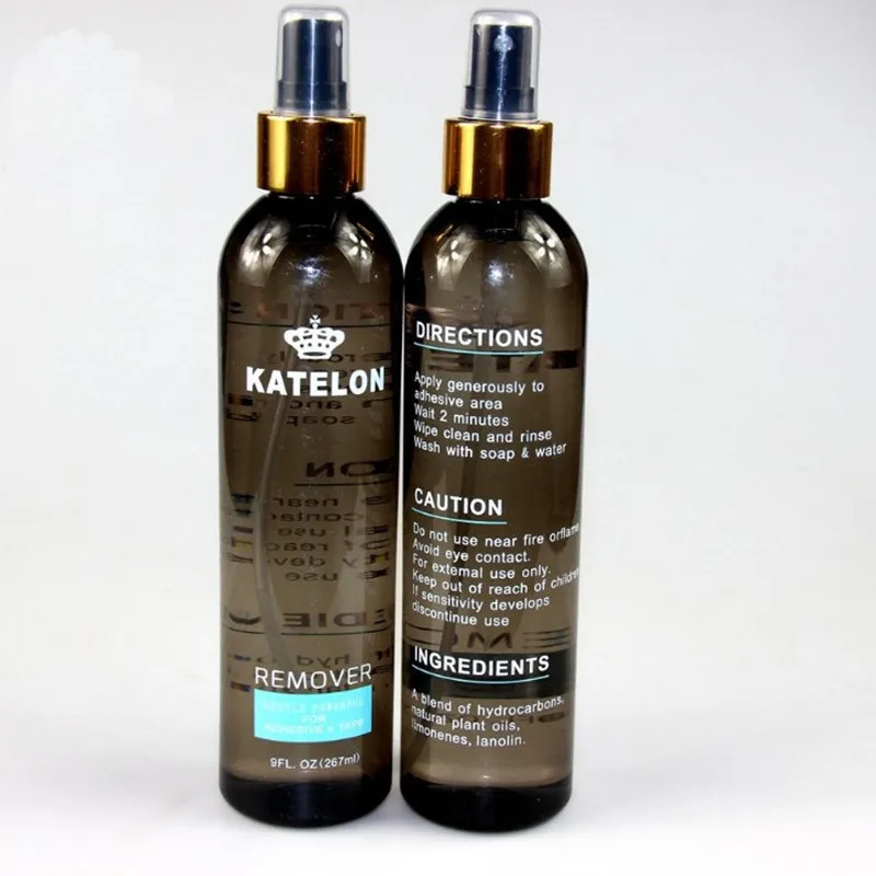9 Oz 267ml Katelon Remover For Double Side Tape Remover For wig Lace Wig Glue Adhesive 2