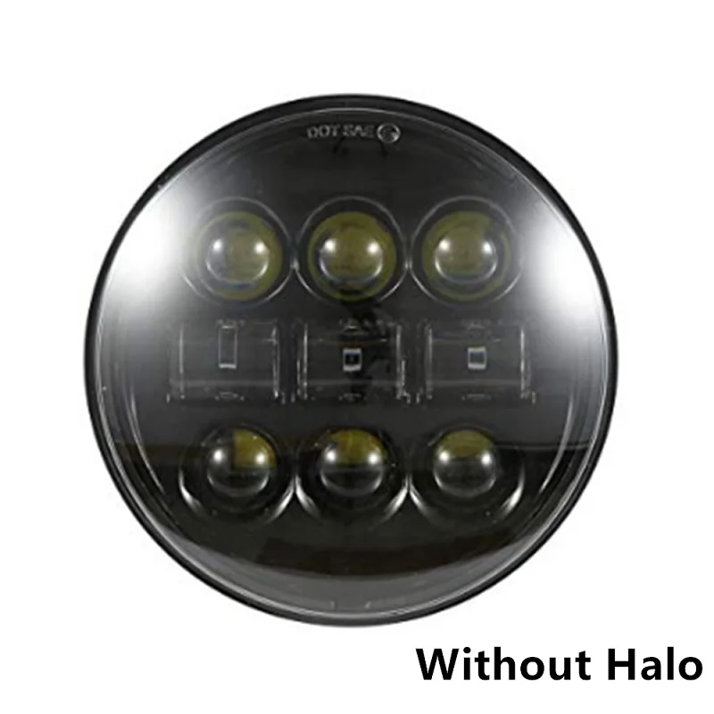 45 Вт 5 3/4 5,75 дюймов LED головной свет для мотоцикла DRL поворотов Halo для Sportster Dyna аксессуары для фар