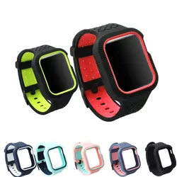 Плетеный чехол + ремешок для apple watch band pulseira apple watch 4 band 44 мм/40 мм iwatch band series 4 correa браслет ремешок для часов