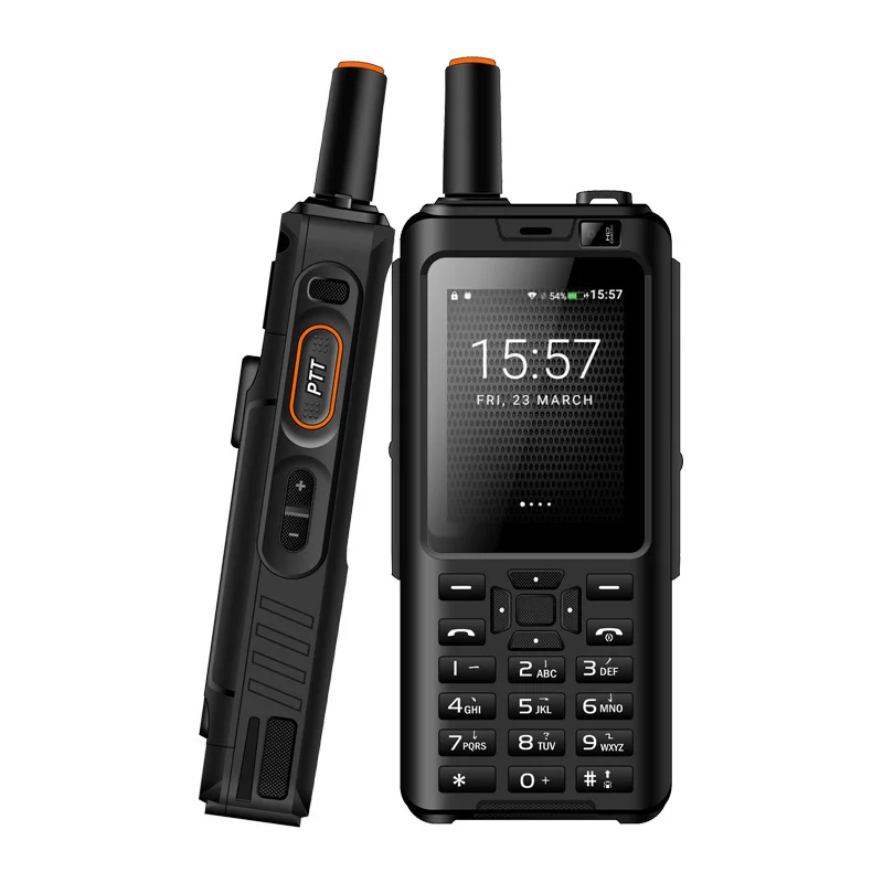 UNIWA Alps F40 Zello Walkie Talkie 1 Гб + 8 Гб Смартфон мобильный телефон IP65 Водонепроницаемый 2,4 "сенсорный экран LTE MTK6737M четырехъядерный