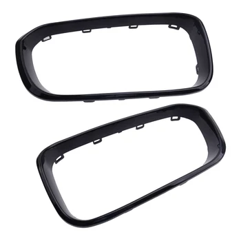 

1 Pair Front Kidney Surrounds Cover Grille Grill Fit for BMW 1 Series F20 F21 M Sport 2015 2016 2017 2018 Facelift Gloss Black