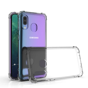 

50pcs/lot Thin Soft Clear TPU Bag for Samsung Galaxy A40 A50 A70S A20 A10S A91 A81 A21 A11 A51 A71 S20 S10 Anti-scratch Case