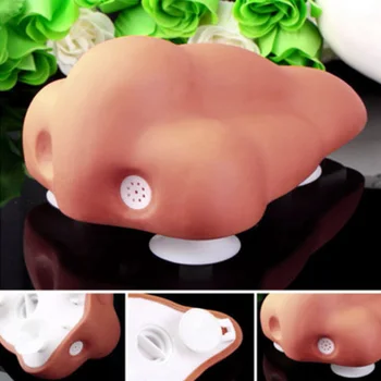 

Funny Hooks Shampoo Nose Shaped Liquid Container Soap Dispensers Sanitizer Wall Mount Holder Gel Shower Wall Suction Lotion