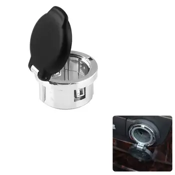 

12V Dash Power Outlet Cover Car Modification Socket Plug Auto Parts Lighter Dust Q1QE