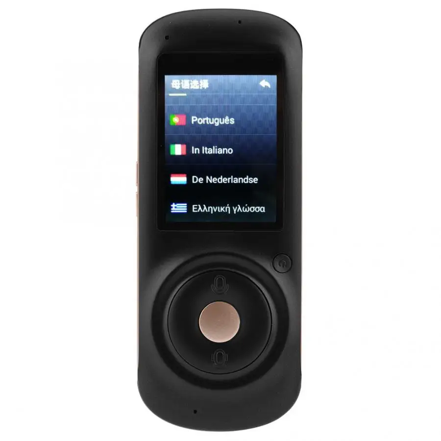 

Smart Voice 16 Language Translator Bluetooth Translator Real-time Translation Machine Traveling Meeting Voice Translators