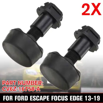 

2Pcs CV6Z16758A CV6Z-16758-A 8V4Z16758B Hood Stop Cushion Rubber Bumper Fit for Ford for C-Max Edge Escape Focus for Lincoln