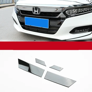 

Lsrtw2017 Car Front Grill Net Trims for Honda Accord 2018 2019 2020 10th Interior Mouldings Accessories Stainless Steel