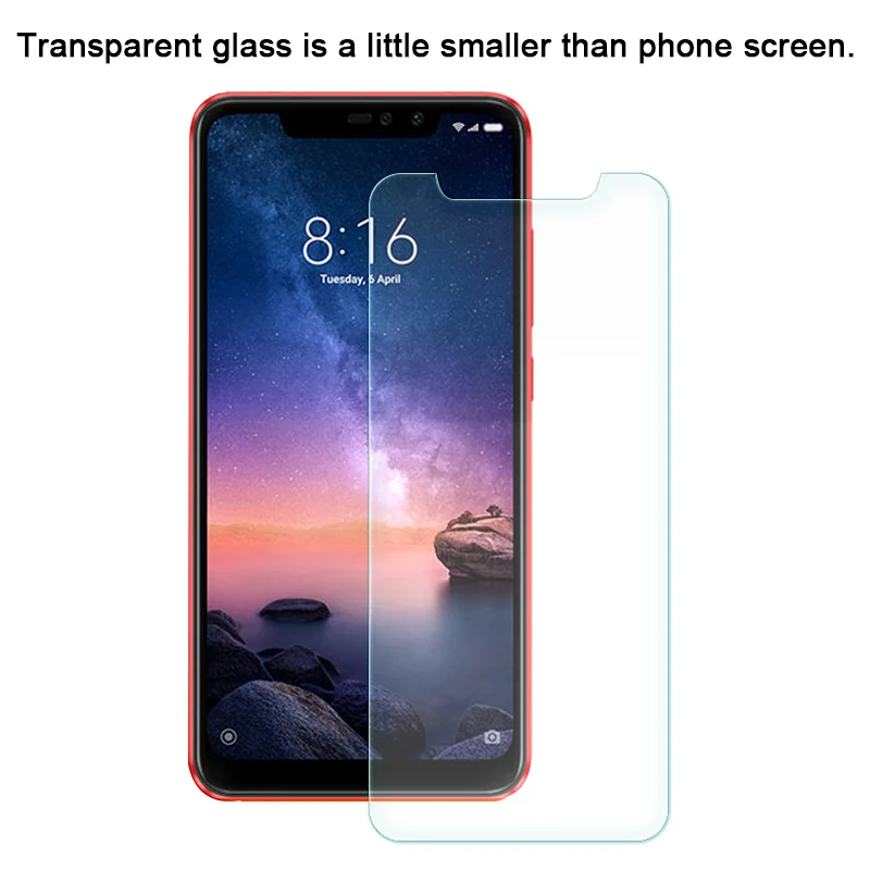 Прозрачная защитная пленка для экрана телефона для Redmi 7 4A 5A 6A 4X, закаленное стекло для Xiaomi Redmi 6 Pro 5 Plus 4 S2