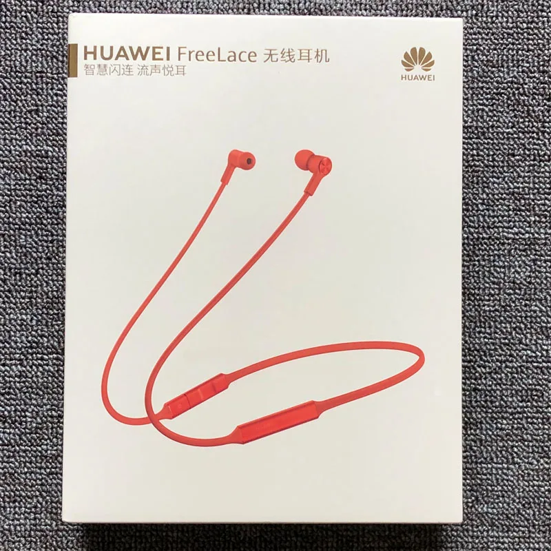 Huawei FreeLace оригинальные наушники CM70 Bluetooth спортивные наушники-вкладыши беспроводные наушники водонепроницаемые смарт-наушники для быстрой зарядки - Цвет: Orange