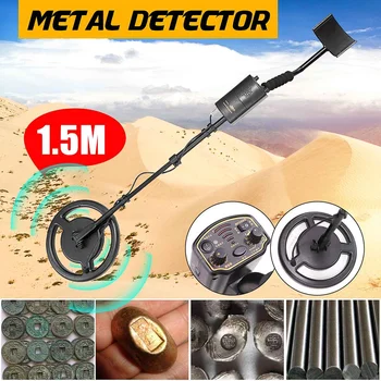 

Professional Metal Detector UnderGround Depth 1.5m Scanner Finder tool 1200mA li-Battery for Gold Digger Treasure Seeking Hunter
