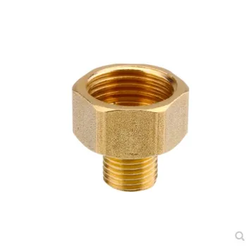 

Copper M/F 1/8",1/4",3/8",1/2" Male to Female Threaded Brass Coupler Adapter Brass Pipe Fitting
