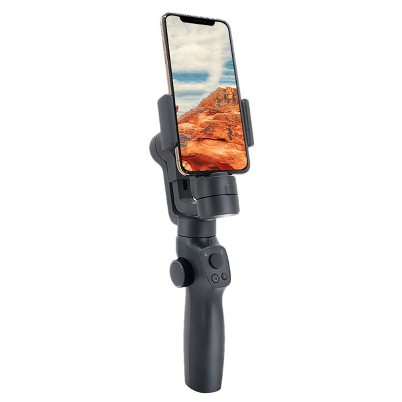 Новые 3 осевой ручной шарнирный стабилизатор для камеры GoPro для мобильного телефона задержки фотографии с вертикальным горизонтальным фотографии стабилизатор для смартфона