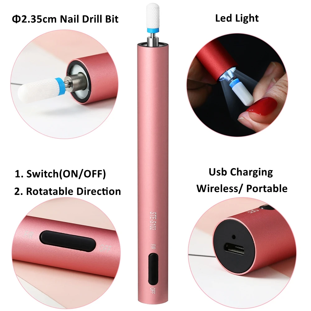 Electric Machine For Manicure And Pedicure Milling Nail Drill Mill Art Feecy|Электрические маникюрные дрели| |
