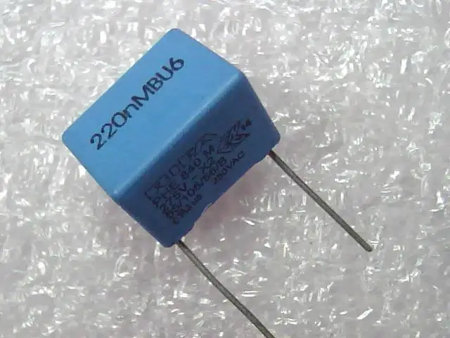 50 шт. RIFA PHE840 серии 0,22 мкФ 224/275Vac 220NF u22 пленочный конденсатор