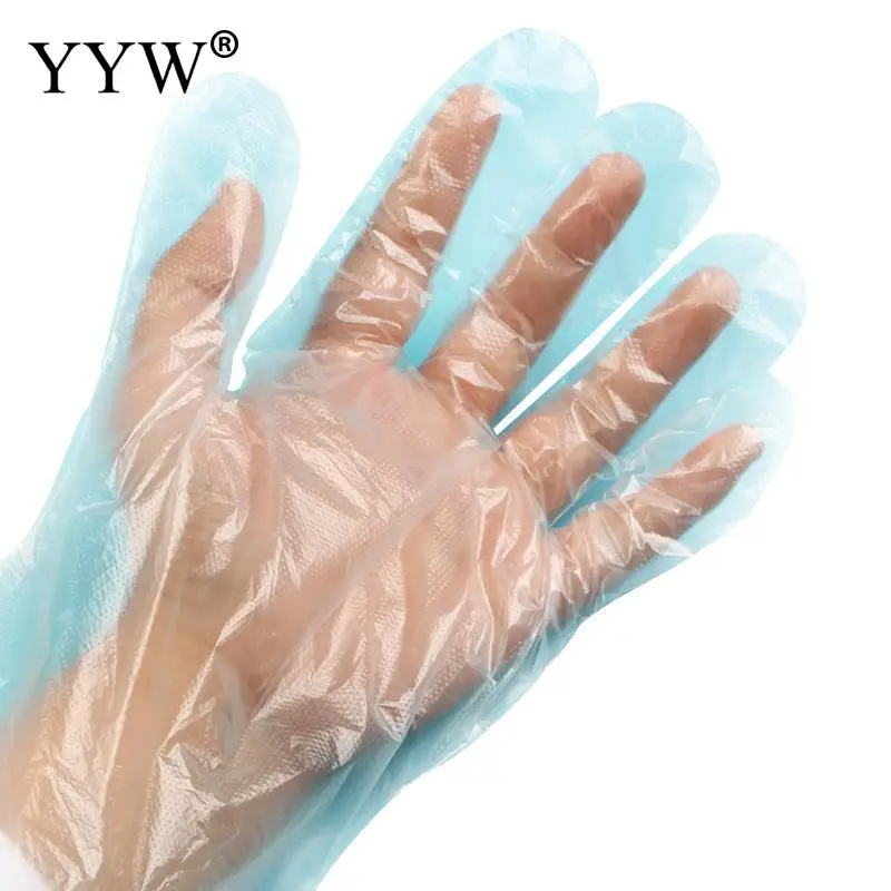 1000/2000pcs Plastic Disposable Gloves For Work Home Hand Gloves