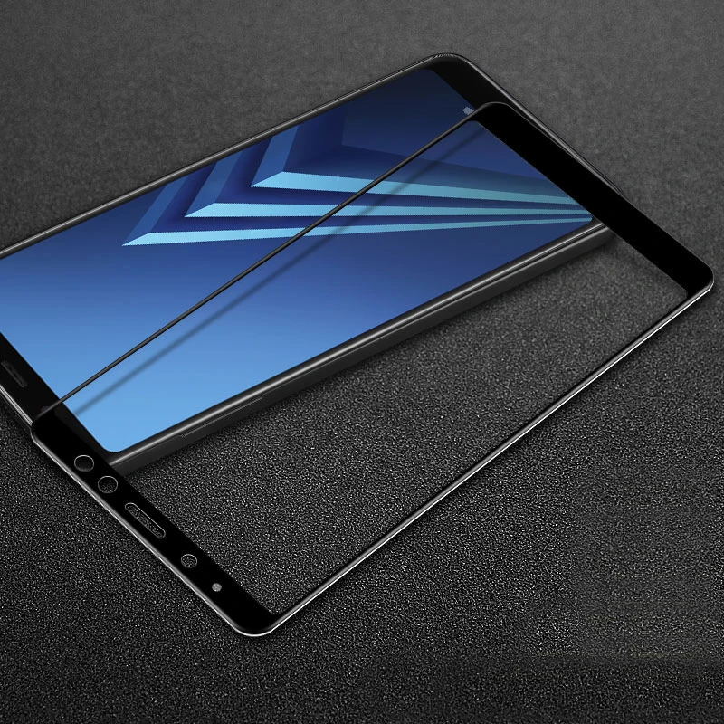 A7 A750 полноэкранное покрытие из закаленного стекла для samsung Galaxy A9 A6 A8 Plus A920 A530 A730 защитная пленка против царапин