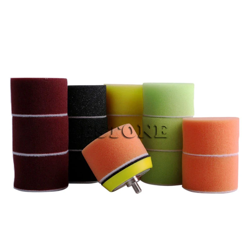 16pcs 2'' High Gross 50mm Polishing Buffing Pad Kit for Car Polisher Buffer Dropshipping | Автомобили и мотоциклы
