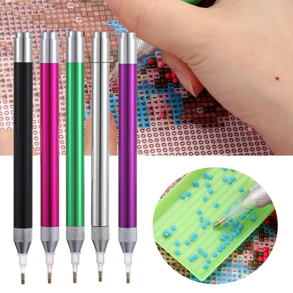 Diy Point Drill Pen 5d Diamond Painting Tool Lighting Drill Pen For 5d
