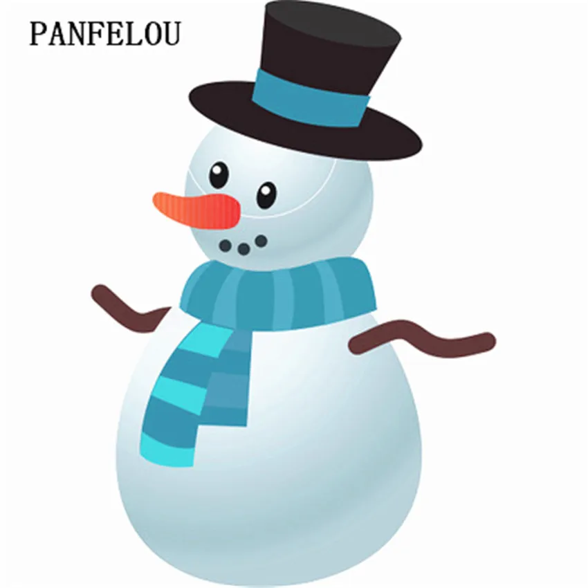 PANFELOU 10,5*9,2 см Рождественский Снеговик металл ремесло резчик углеродистой стали бумажная заготовка резки Скрапбукинг/DIY Тисненные карты