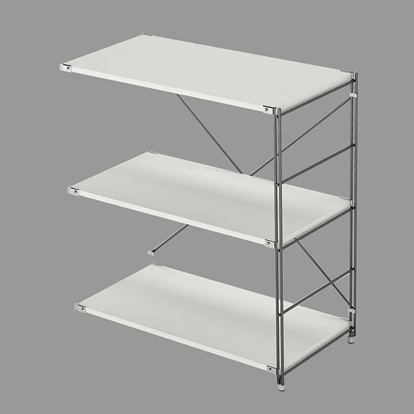 2floorB white Leeyang многослойный книжный шкаф для хранения домашней мебели - Color: 2floorB white